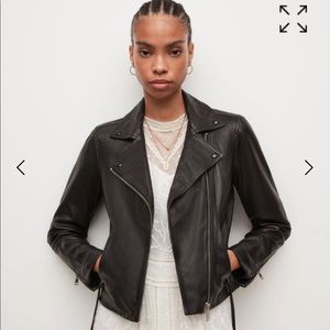 dalby western leather biker jacket